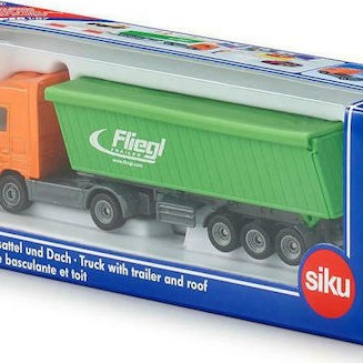 Siku Φορτηγό Truck With Trailer and Roof για 3+ Ετών