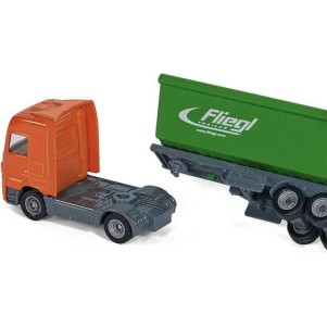 Siku Φορτηγό Truck With Trailer and Roof για 3+ Ετών