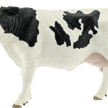 Schleich-S Παιχνίδι Μινιατούρα Farm Life Holstein Cow για 3+ Ετών