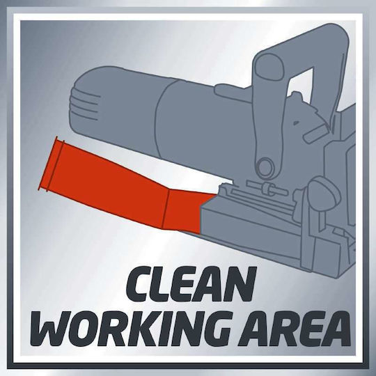 Einhell Φρεζοκαβιλιέρα 860W με Σύστημα Αναρρόφησης