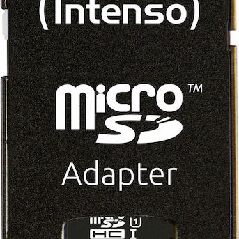 Intenso Professional microSDHC 32GB Class 10 U1 UHS-I με αντάπτορα