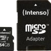Intenso Professional microSDXC 64GB U1 with Adapter