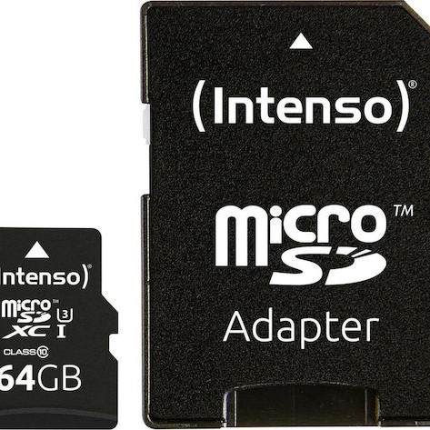 Intenso Professional microSDXC 64GB U1 with Adapter