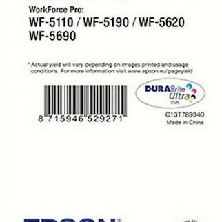 Epson T7893XXL Γνήσιο Μελάνι Εκτυπωτή InkJet Ματζέντα (C13T789340)