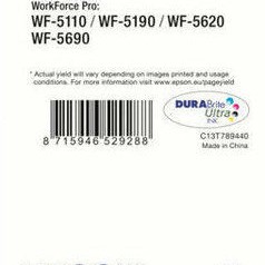 Epson T7894XXL Γνήσιο Μελάνι Εκτυπωτή InkJet Κίτρινο (C13T789440)
