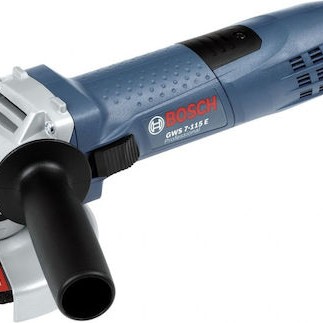 Bosch GWS 7-115 E Τροχός 115mm Ρεύματος 720W με Ρύθμιση Στροφών