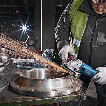 Bosch GWS 19-125 CIE Τροχός 125mm Ρεύματος 1900W με Ρύθμιση Στροφών