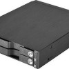 Silverstone FS202 Front Panel Storage 3.5'' to 2 2.5'' Μαύρο (SST-FS202B)