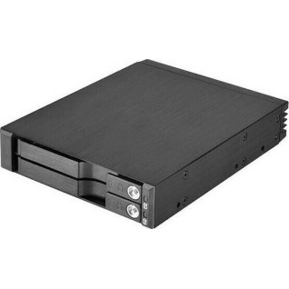 Silverstone FS202 Front Panel Storage 3.5'' to 2 2.5'' Μαύρο (SST-FS202B)