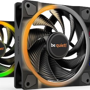 Be Quiet Light Wings High Speed Case Fan 120mm με ARGB Φωτισμό και Σύνδεση 4-Pin PWM 3τμχ