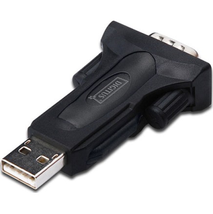 Digitus Μετατροπέας USB-A male σε Serial female (DA-70157)