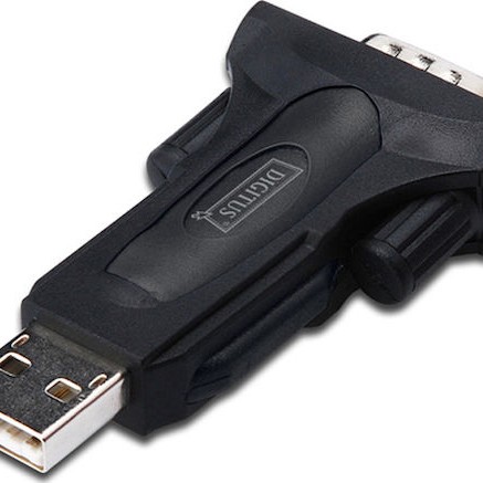 Digitus Μετατροπέας USB-A male σε Serial female (DA-70157)