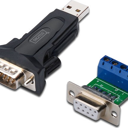 Digitus Μετατροπέας USB-A male σε Serial female (DA-70157)