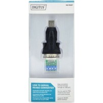 Digitus Μετατροπέας USB-A male σε Serial female (DA-70157)