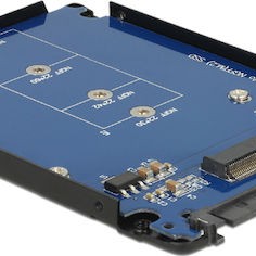 DeLock Converter SATA 22pin to M.2 with Enclosure