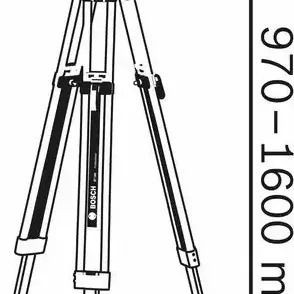 Bosch BT 160 Τρίποδο Δομικό
