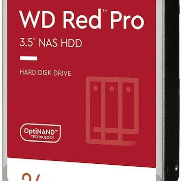 Western Digital Red Pro 24TB HDD Σκληρός Δίσκος 3.5