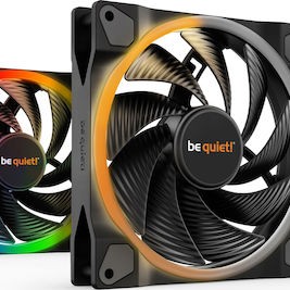 Be Quiet Light Wings High-speed Case Fan 140mm με ARGB Φωτισμό και Σύνδεση 4-Pin PWM 3τμχ