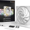 Be Quiet Light Wings Case Fan 140mm με ARGB Φωτισμό και Σύνδεση 4-Pin PWM 3τμχ Λευκό