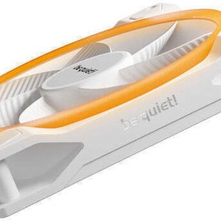 Be Quiet Light Wings Reverse Case Fan 140mm με ARGB Φωτισμό και Σύνδεση 4-Pin PWM Λευκό