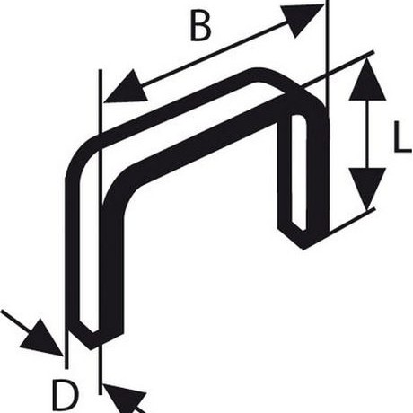 Bosch 1609200366 Δίχαλα 1000τμχ