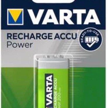 Varta Rechargeable Accu Επαναφορτιζόμενη Μπαταρία 9V Ni-MH 200mAh 1τμχ