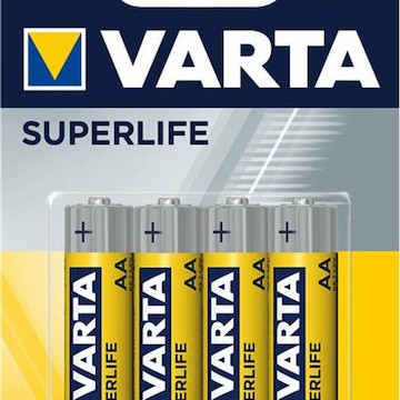 Varta Superlife Μπαταρίες Zinc AA 1.5V 4τμχ