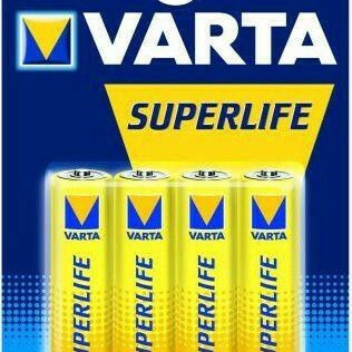 Varta Superlife Μπαταρίες Zinc AA 1.5V 4τμχ