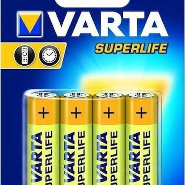 Varta Superlife Μπαταρίες Zinc AA 1.5V 4τμχ