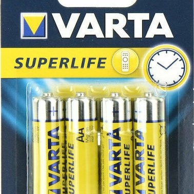 Varta Superlife Μπαταρίες Zinc AA 1.5V 4τμχ