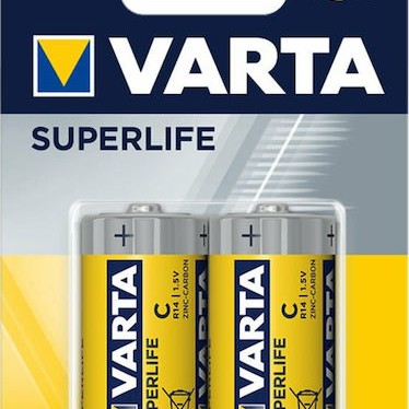 Varta Superlife Μπαταρίες Zinc C 1.5V 2τμχ