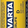 Varta Superlife Μπαταρίες Zinc D 1.5V 2τμχ