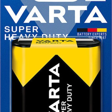 Varta Super Heavy Duty Μπαταρία Zinc 3R12 4.5V 1τμχ