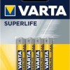 Varta Superlife Μπαταρίες Zinc AAA 1.5V 4τμχ