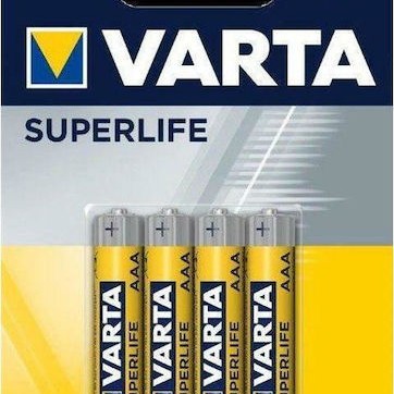 Varta Superlife Μπαταρίες Zinc AAA 1.5V 4τμχ