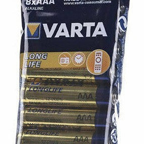 Varta LongLife Αλκαλικές Μπαταρίες AAA 1.5V 8τμχ