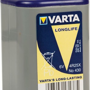 Varta LongLife Μπαταρία Zinc 4R25 6V 1τμχ