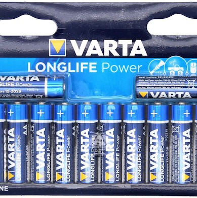 Varta LongLife Power Αλκαλικές Μπαταρίες AA 1.5V 12τμχ