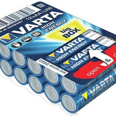 Varta LongLife Power Αλκαλικές Μπαταρίες AA 1.5V 12τμχ