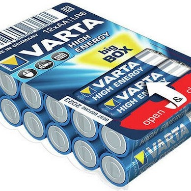 Varta LongLife Power Αλκαλικές Μπαταρίες AA 1.5V 12τμχ