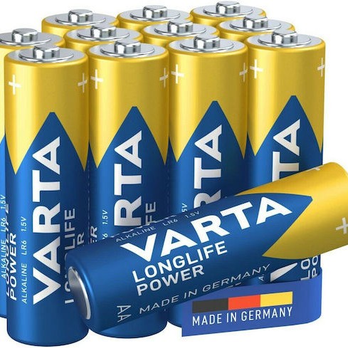 Varta LongLife Power Αλκαλικές Μπαταρίες AA 1.5V 12τμχ