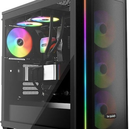 Be Quiet Light Wings LX HS Case Fan 120mm με ARGB Φωτισμό και Σύνδεση 3-Pin / 4-Pin PWM 3τμχ