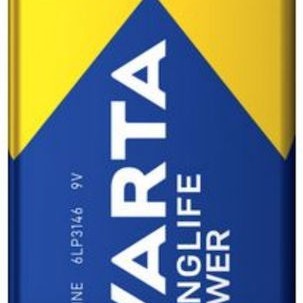 Varta LongLife Power Αλκαλική Μπαταρία 9V 1τμχ