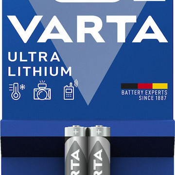 Varta Ultra Μπαταρίες Λιθίου AAA 1.5V 2τμχ