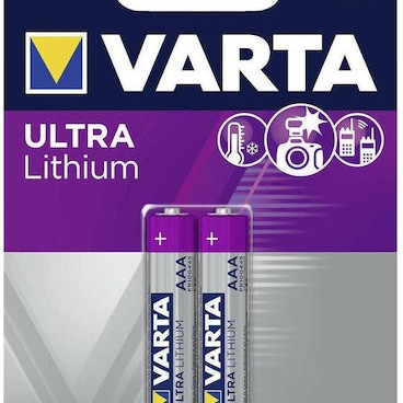 Varta Ultra Μπαταρίες Λιθίου AAA 1.5V 2τμχ