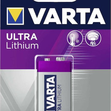 Varta Ultra Μπαταρία Λιθίου 9V 1τμχ