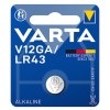 Varta Professional Electronics V12GA Αλκαλική Μπαταρία Ρολογιών LR43 1.5V 1τμχ