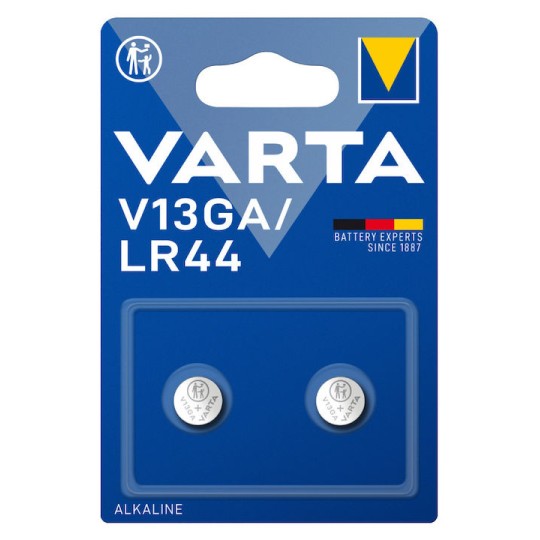 Varta Professional Electronics V13GA Αλκαλικές Μπαταρίες Ρολογιών LR44 1.5V 2τμχ