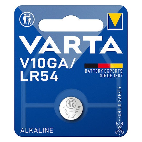 Varta Professional Electronics V10GA Αλκαλική Μπαταρία Ρολογιών LR54 1.5V 1τμχ
