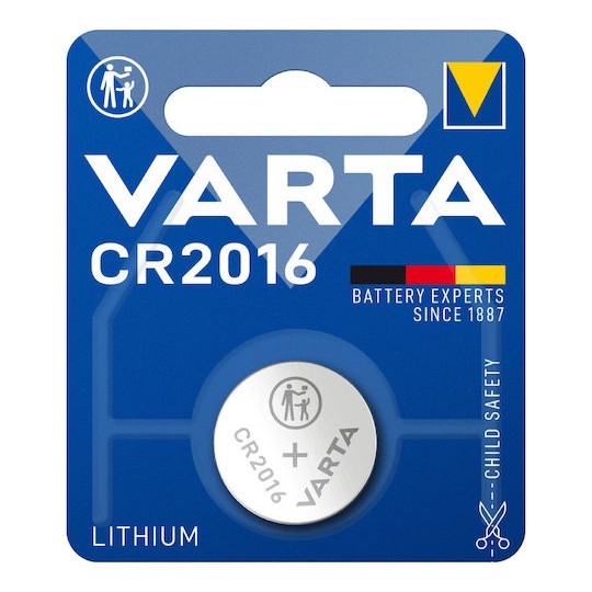 Varta Professional Electronics Μπαταρία Λιθίου Ρολογιών CR2016 3V 1τμχ